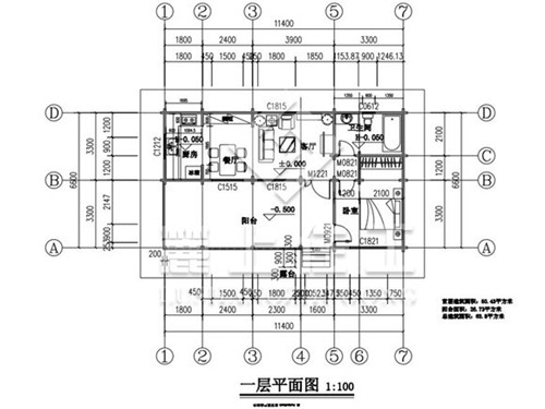 养老居家型木结构住宅