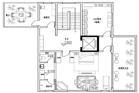 三层农村自建设计图设计，还带酒窖和影音室，将娱乐与住房完美结合