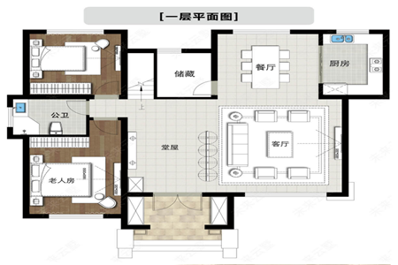 2019二层农村新款别墅设计图，6室3厅3卫超实用！