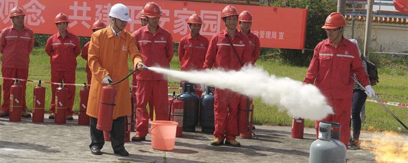 灭火器的正确的五个步骤简写