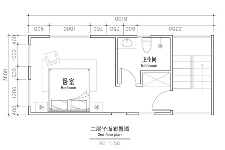 二层平面图