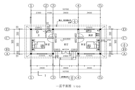 一层平面图