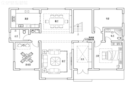 5款中式两层图纸设计图