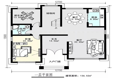 三层小设计图设计图