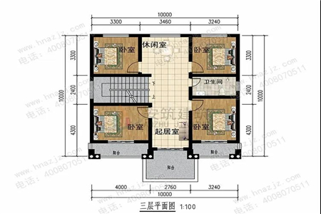 四层别墅设计图纸大全