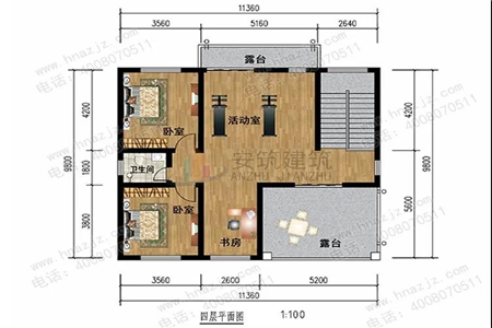 四层别墅设计图纸大全