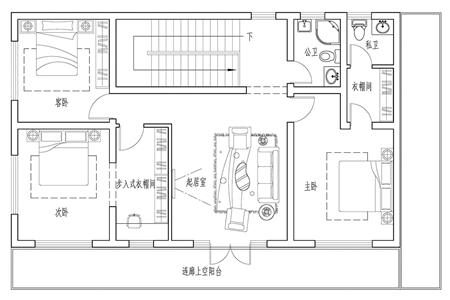 农村徽派小设计图设计图