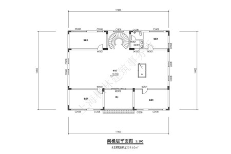 阁楼平面图