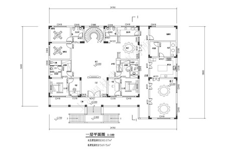 一层平面图