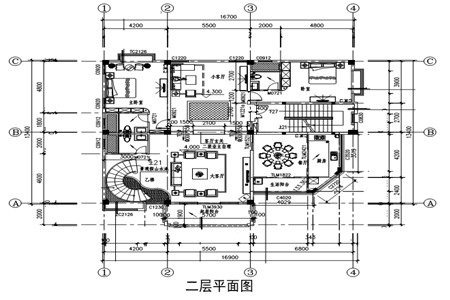 二层平面图