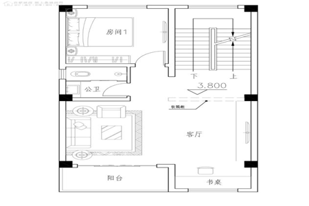 三层带露台自建设计图