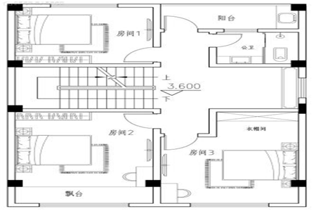 四层带露台自建图纸