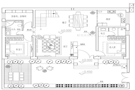 14x9二层自建设计图设计