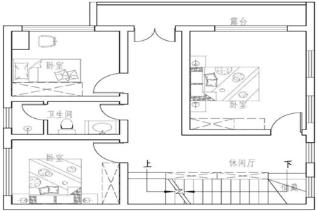 9x9三层带露台自建图纸