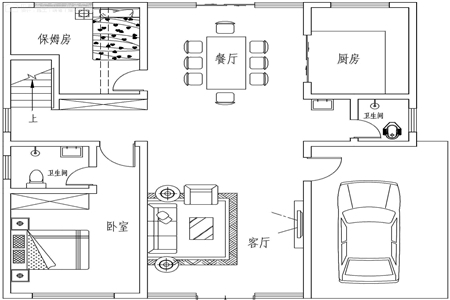 农村双拼小设计图设计图