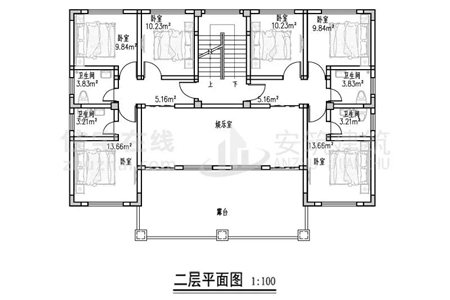 农村双拼小设计图设计图