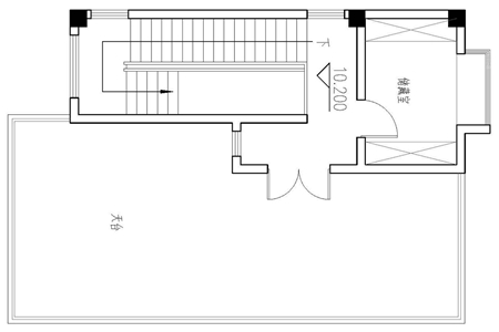 8米×10米农村自建房设计图