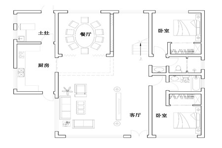 一层平面图