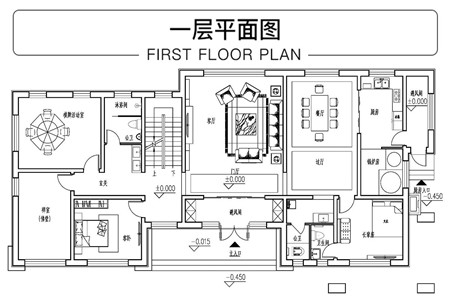 一层平面图