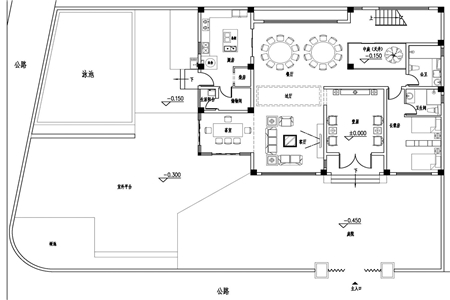 农村自建房三层设计地下室