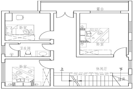 三层带露台自建图纸