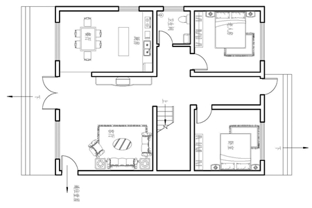 9米x12米的农村自建房怎么设计