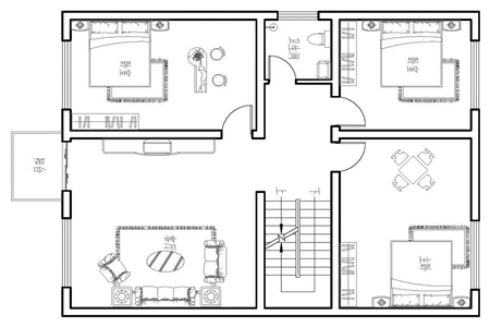 9米x12米的农村自建房怎么设计