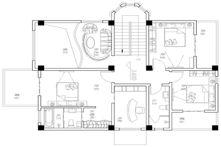 9x14米农村自建房图纸