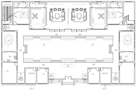 农村自建房两层半设计地下室大全