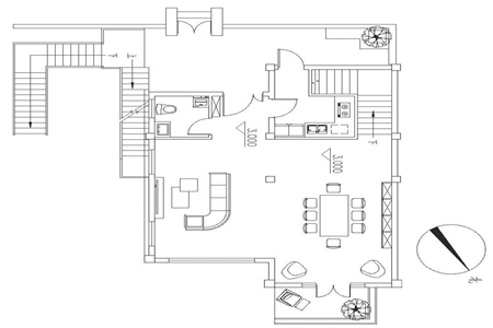 13米x9米农村自建房设计空调外机