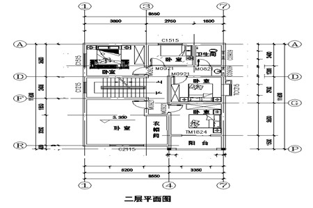 二层平面图