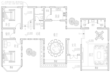 农村自建房三层设计效果图大全