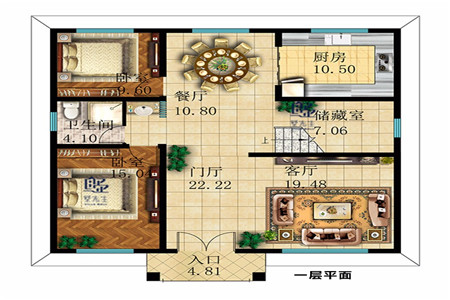 11×10农村自建房图纸良心推荐！一定有你喜欢的！