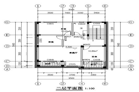 二层平面图