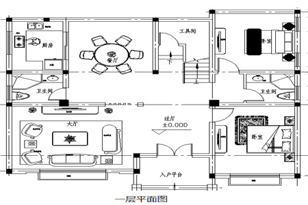 一层平面图