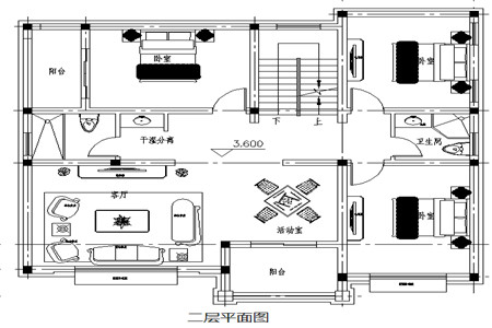 二层平面图
