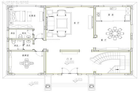 16x12三层自建图纸