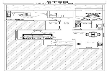 一层平面图