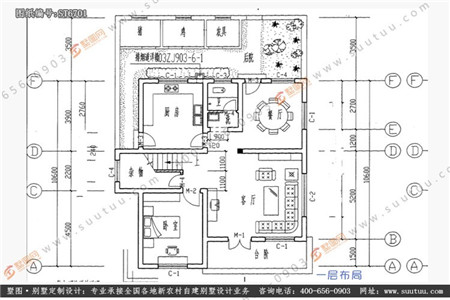 占地10x11三层带露台