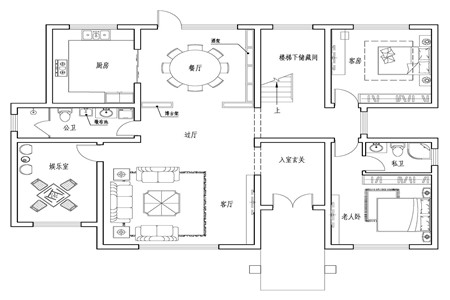 一层平面图