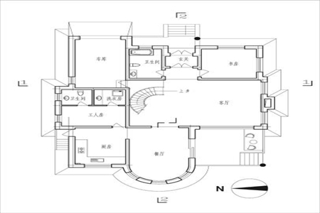 15x19二层带露台自建别墅