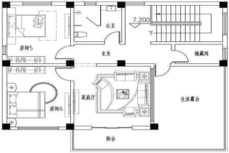 三层别墅设计图纸及效果图大全