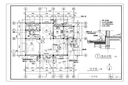 12x9二层独栋自建房子后面