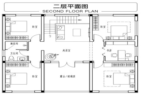 二层平面图