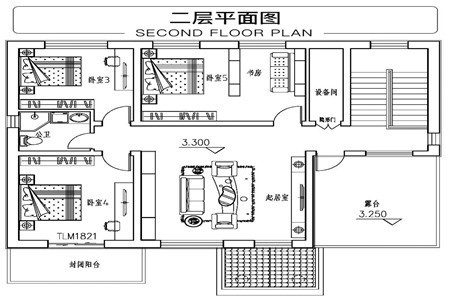 农村二层图纸设计效果图推荐，精致布局，建房首选！