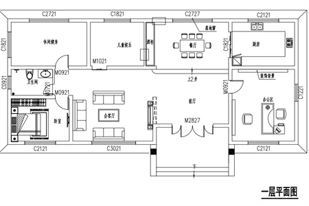 一层平面图