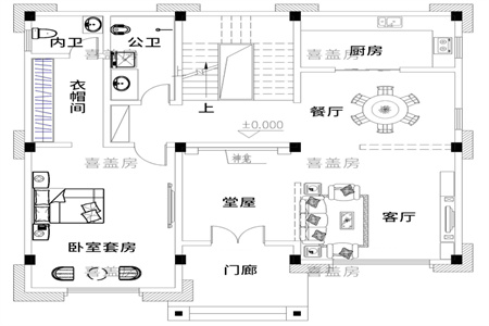 一层平面图