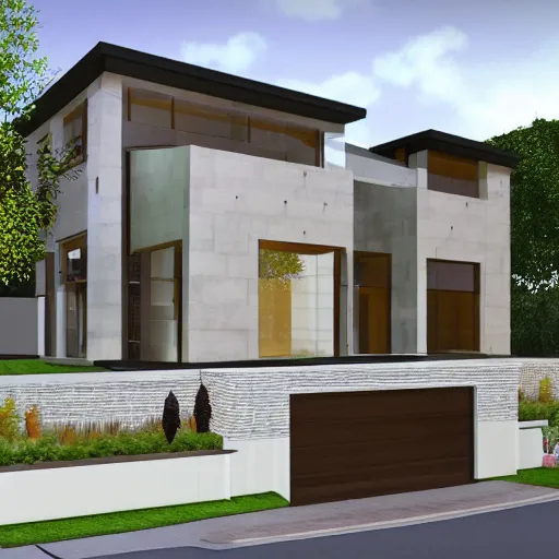 建筑外立面渲染技巧与设计风格-1