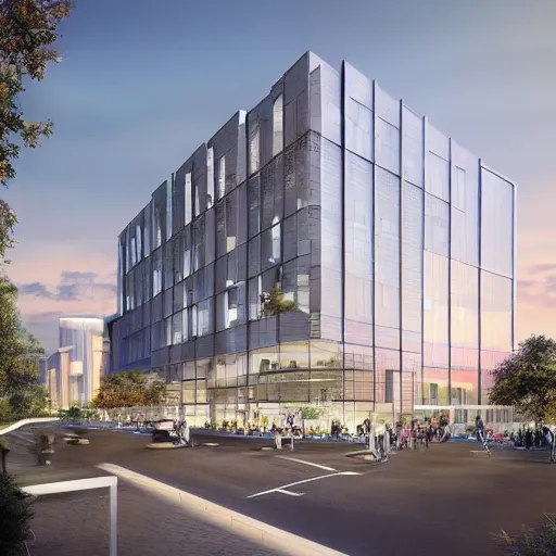 建筑渲染立面,打造城市新地标!-1